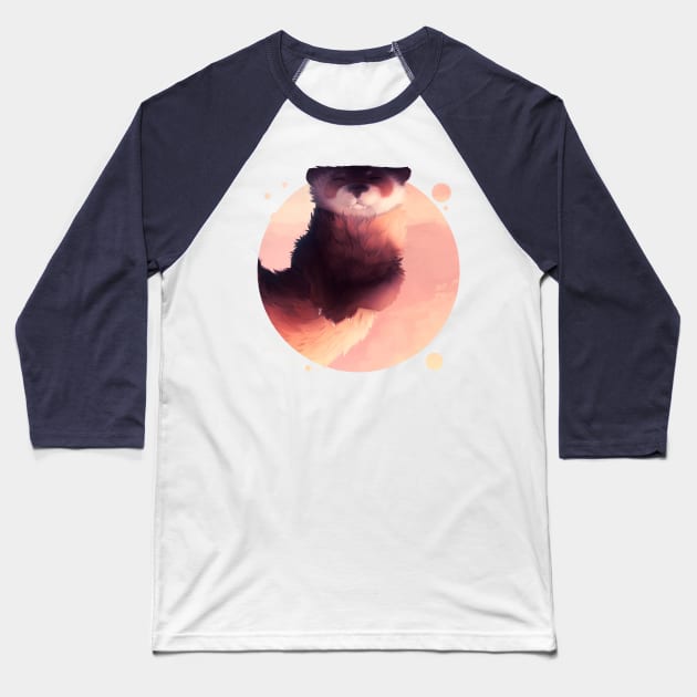 Daydreaming Baseball T-Shirt by NezuPanda